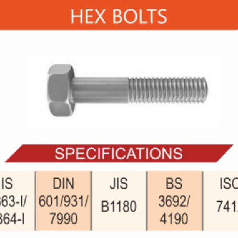 HEX BOLTS