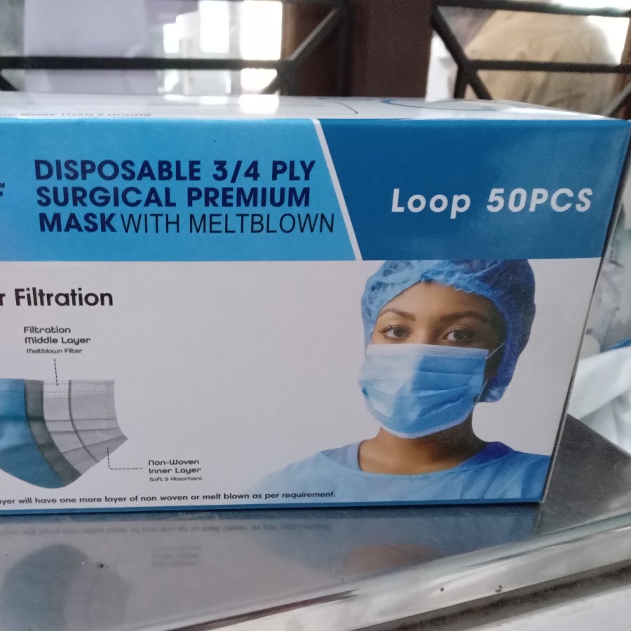 CAREFOR DISPOSABLE FACEMASK PREMIUM