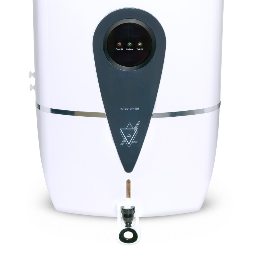 Purella Clever Ro + UV + UF + TDS Control Water Purifier With Smart Led Indicators 10 Litres Storage