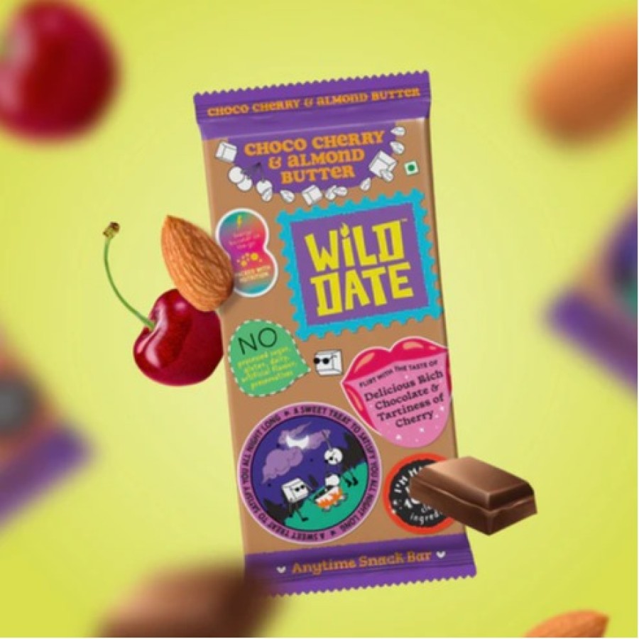 Choco Cherry & Almond Butter | Has No Binding Agents And Is 100% Natural | Perfect Snack For Work Breaks | Pack Of 6 - 240g