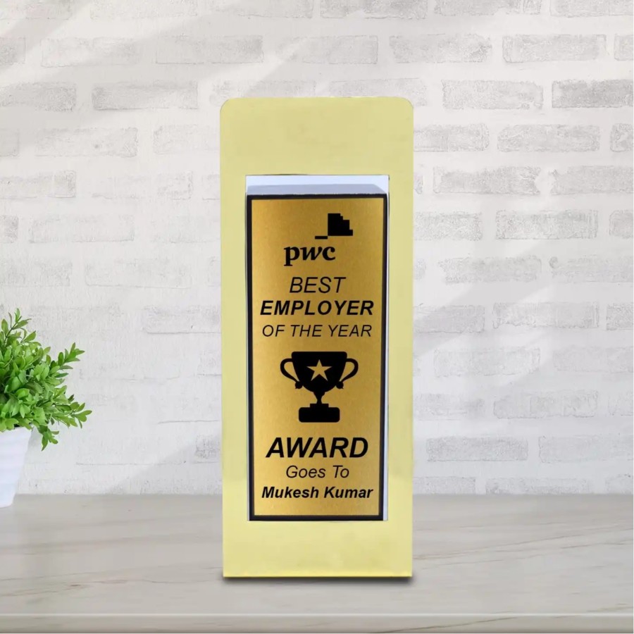 Personalized Premium Metal Awards to suit every special moment