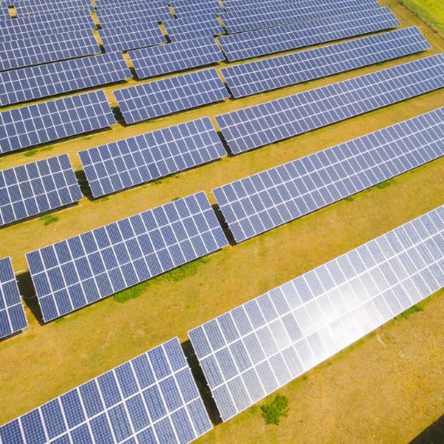 Ground Mount Solar Plant