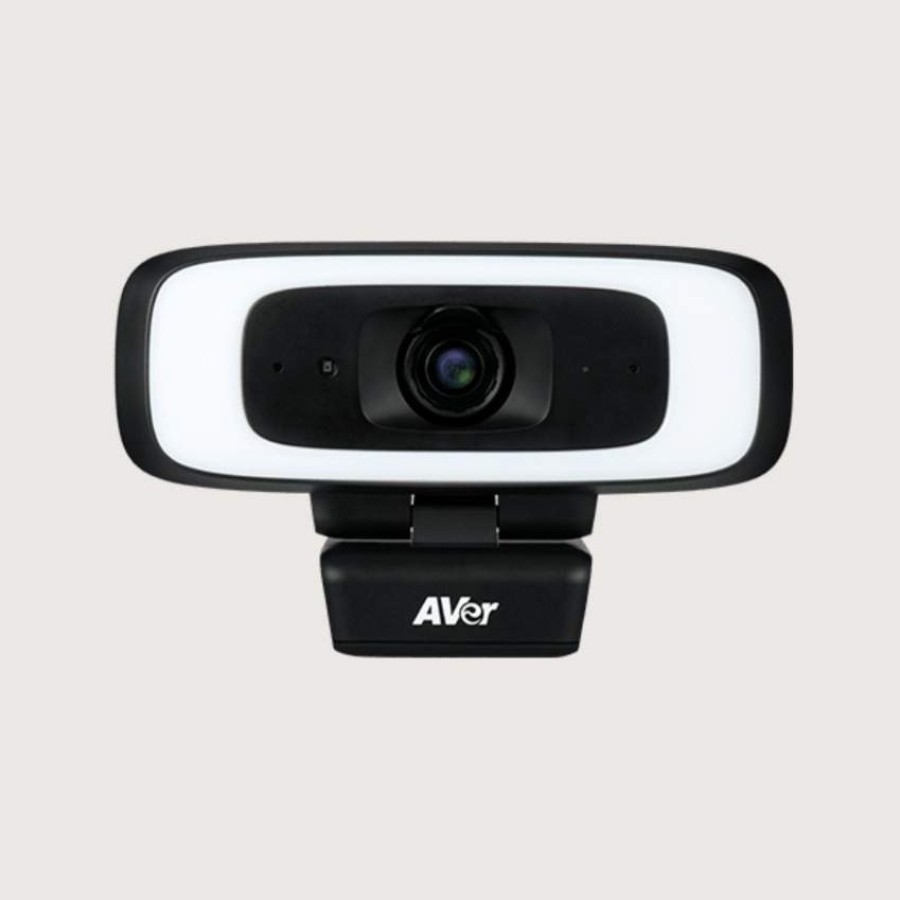 AVer CAM130 - USB Video Conferencing 4K ePTZ (electronic pan-tilt-zoom) Camera, Antibacterial surface Auto tracking and framing, Remote management, Bu