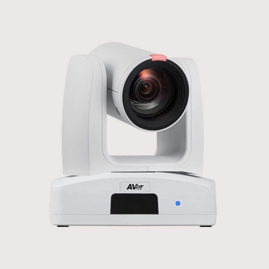 AVer PTZ310UV2 - PTZ camera featuring 4K 60 fps output through HDMI, USB, and IP, 12X optical zoom lens delivers smooth, seamless video content
