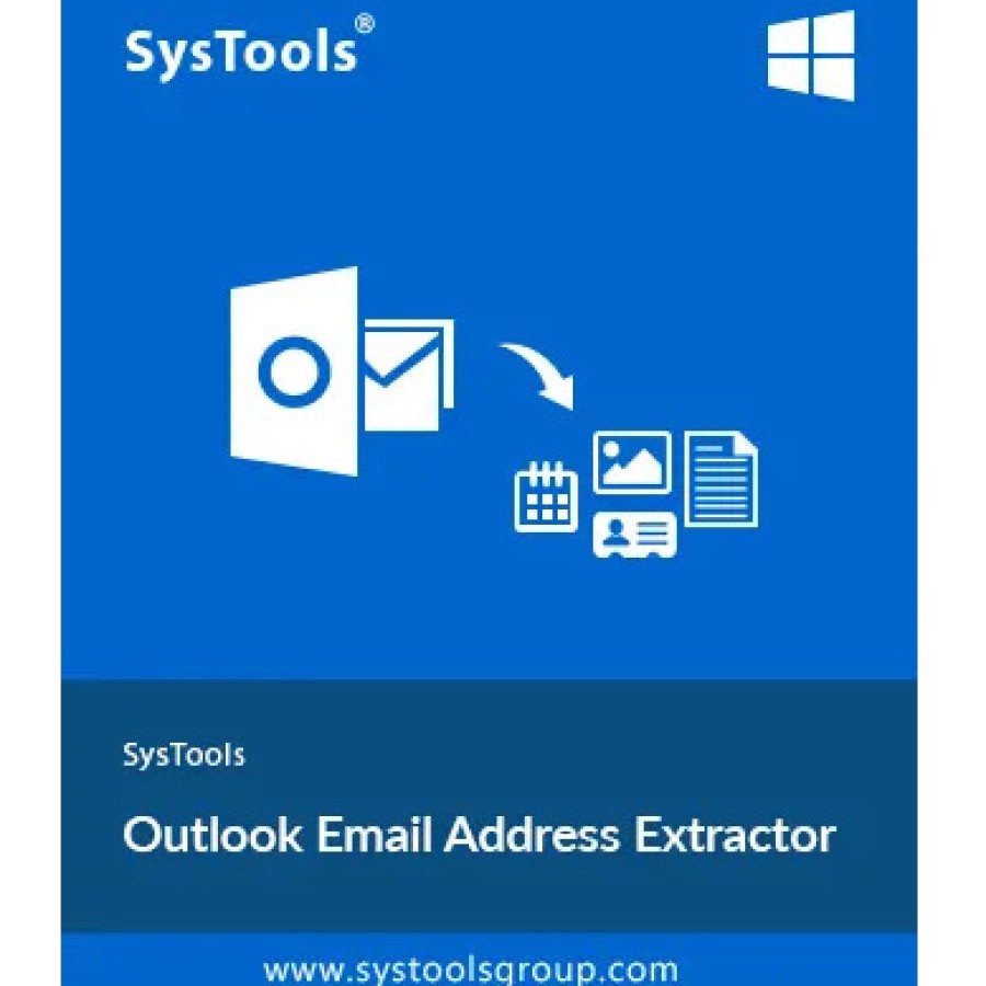 SysTools Outlook Email Address Extractor