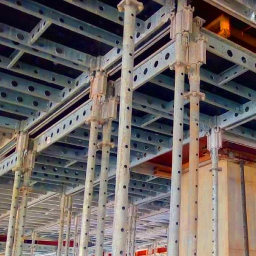 Modular Drop-Head-Based Slab Decking Formwork System