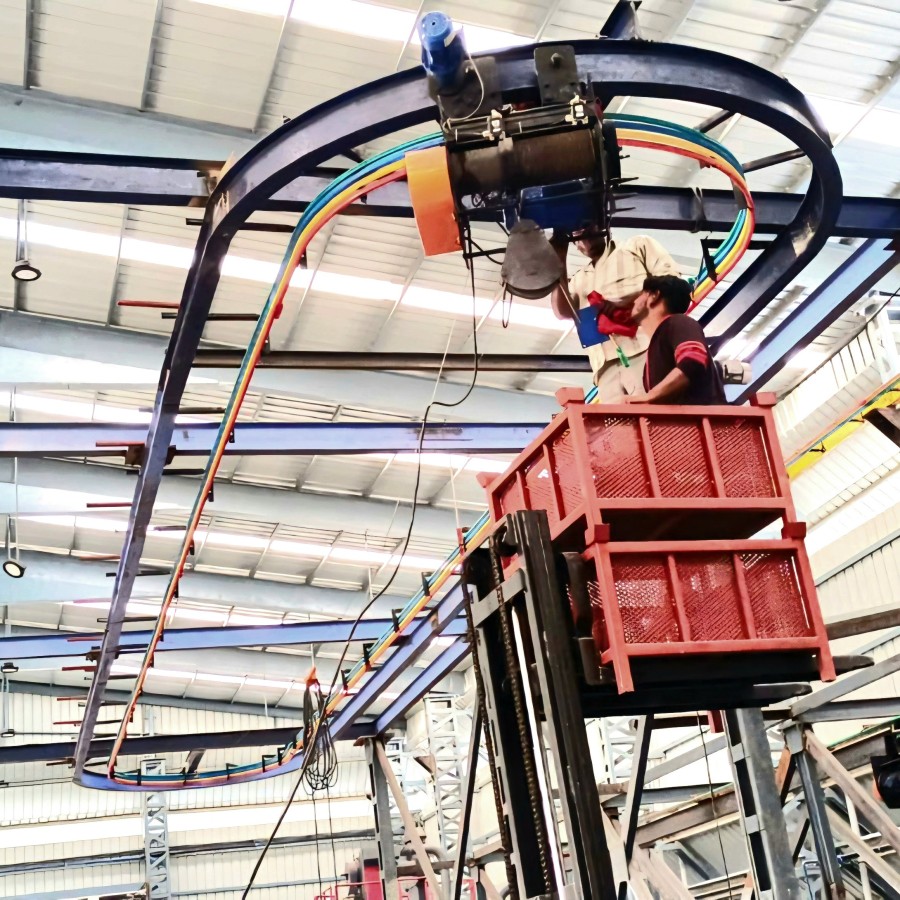 CURVATURE TYPE DSL BUS BAR SYSTEM