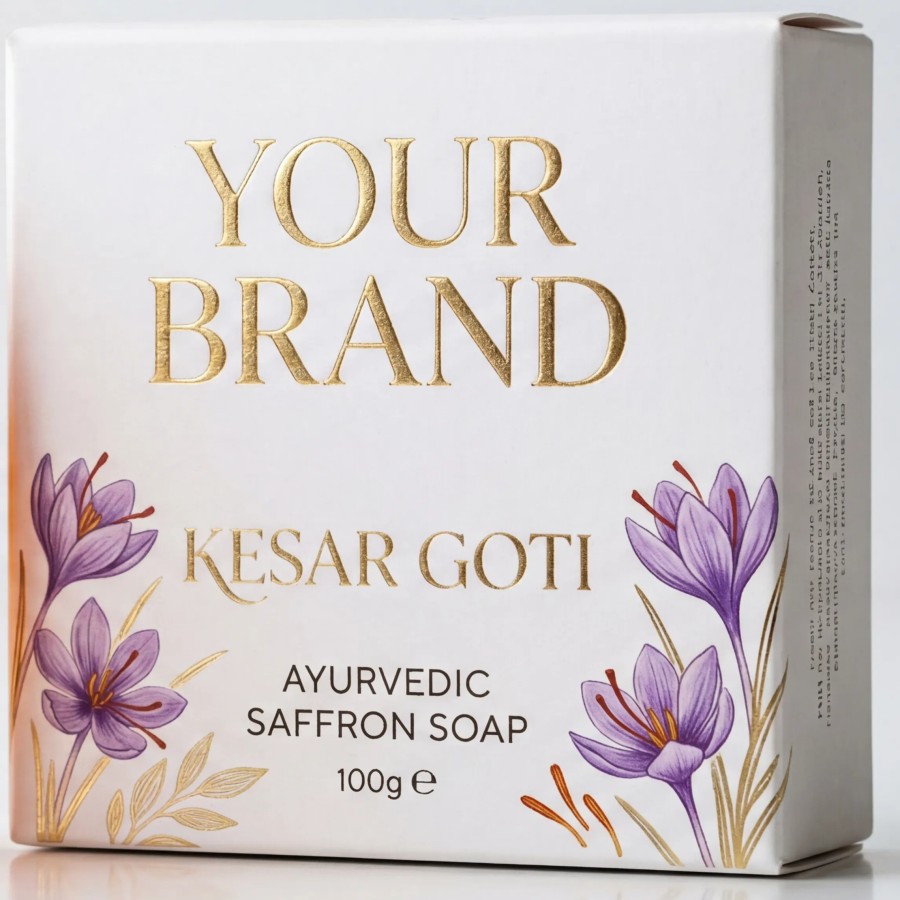 Ayurvedic Kesar Goti Soap