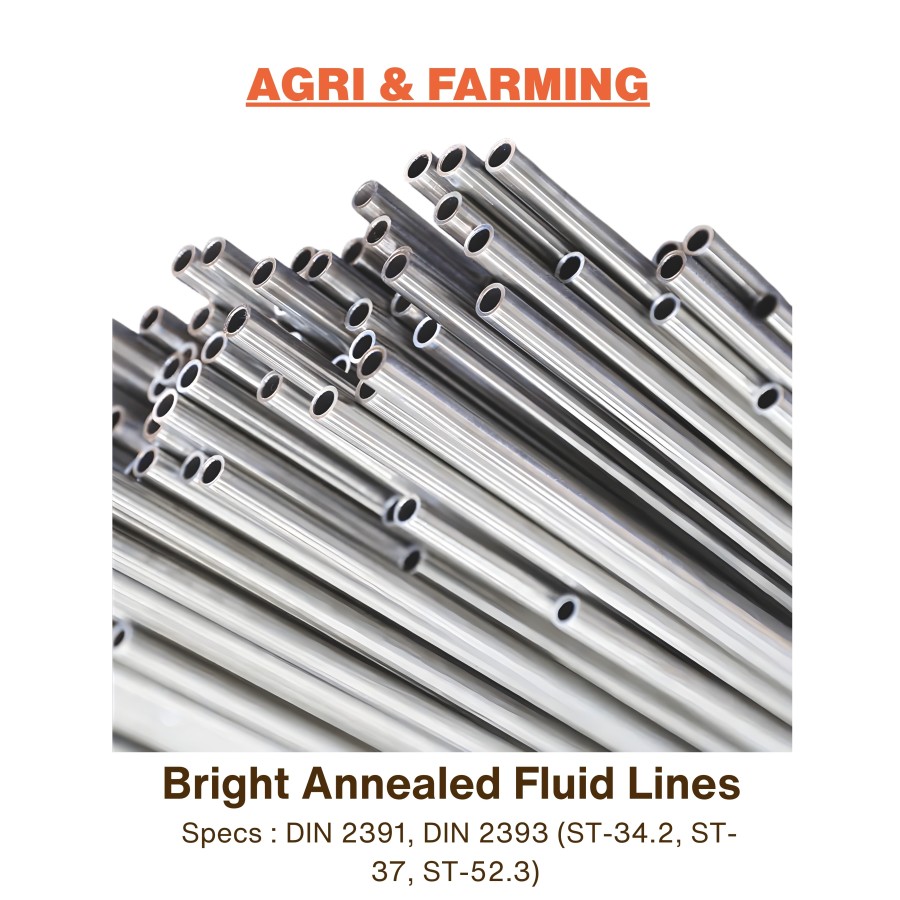 BRIGHT ANNEALED FLUID LINE TUBE