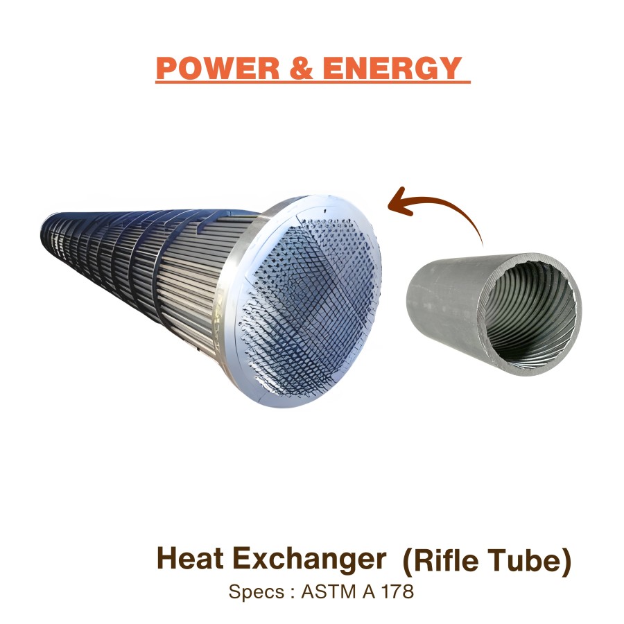 . HEAT EXCHANGER (RIFLE TUBE)
