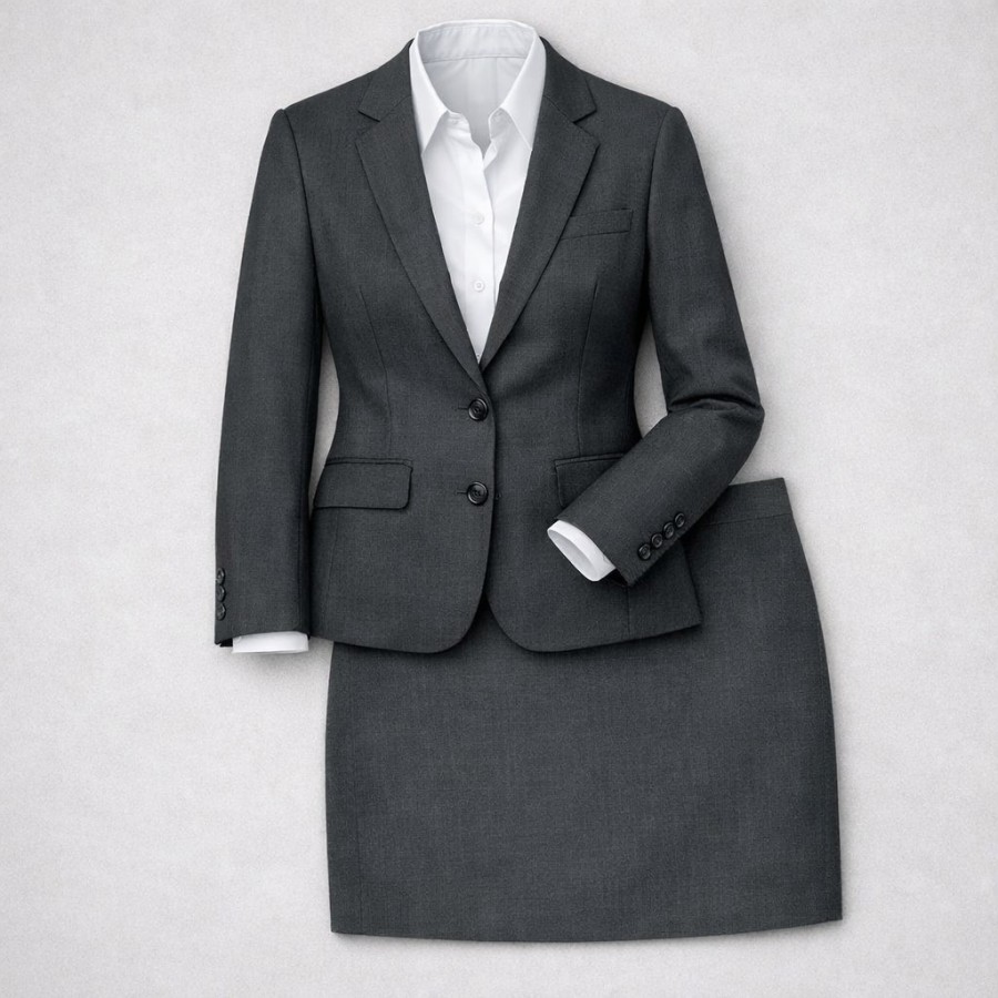 Female two‑piece business formal suit