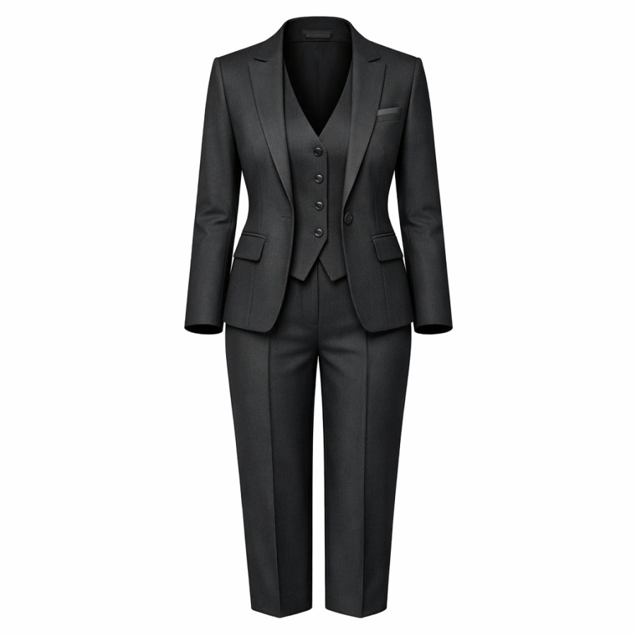 Female three‑piece formal suit