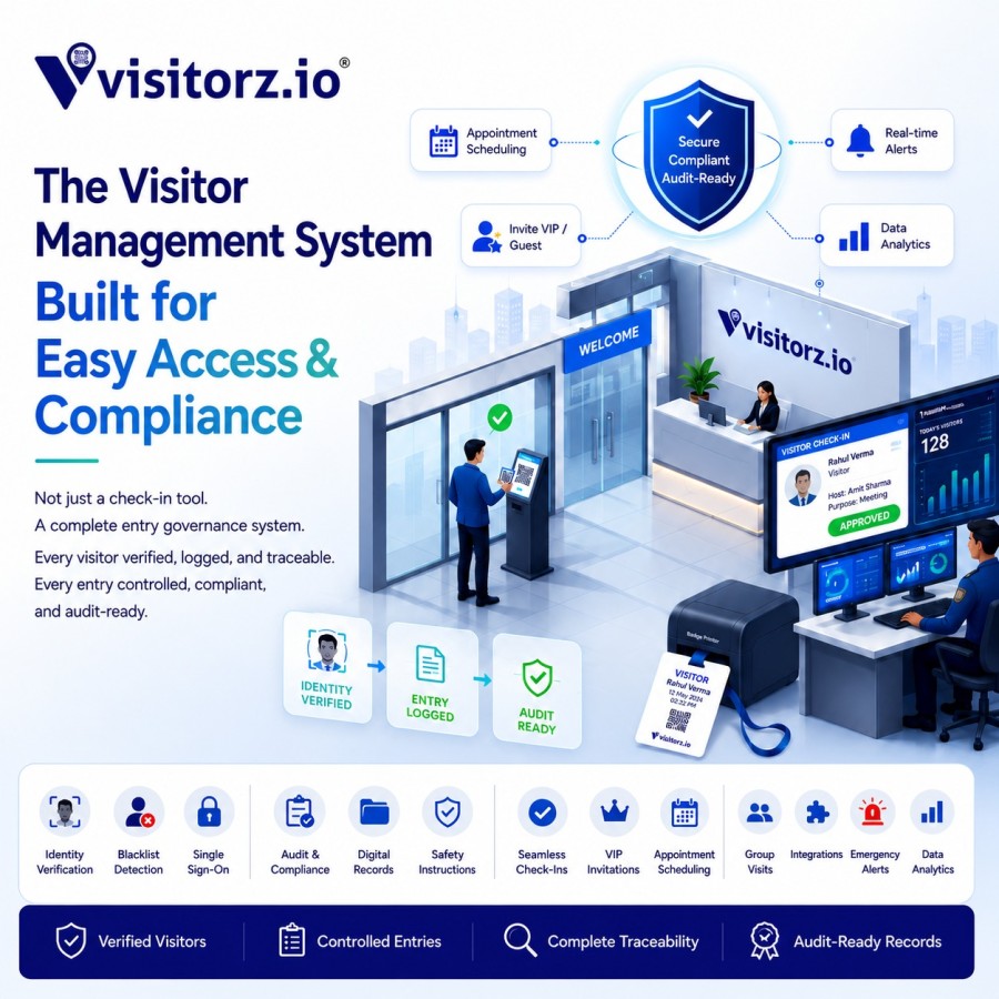 Touchless access management system