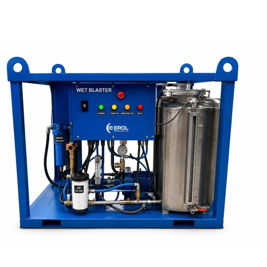 WET BLASTING MACHINE