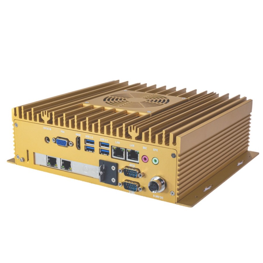 MBOX-520-M11-G Series – Intel Core i3 Fan-Cooled Industrial Box PC
