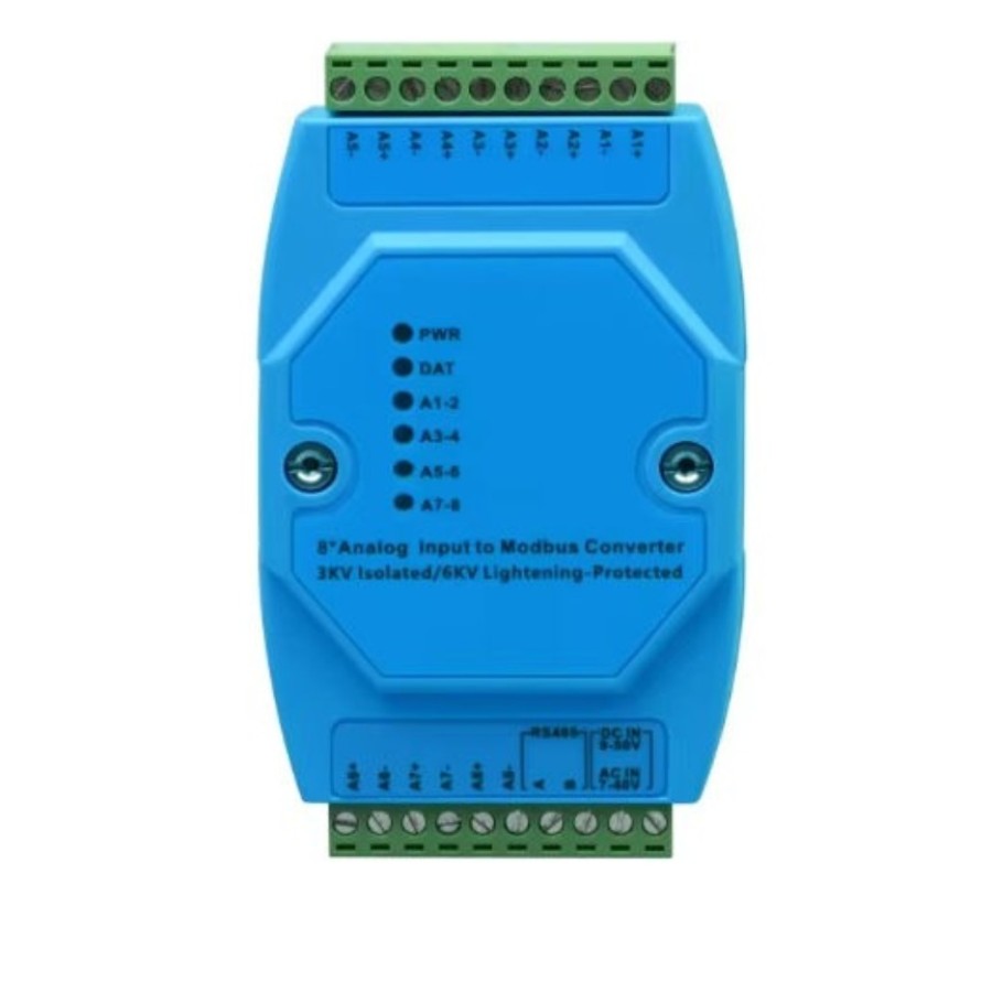 Industrial 8-Channel Analog Input Collector