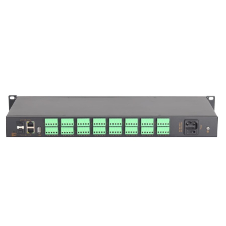 16-Port RS232/RS485 Rack-Mount Industrial Serial Server