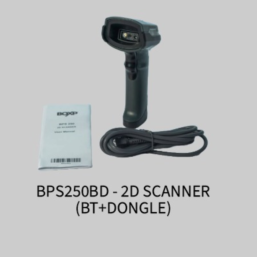BPS250BD-2D SCANNER (BT+DONGLE)