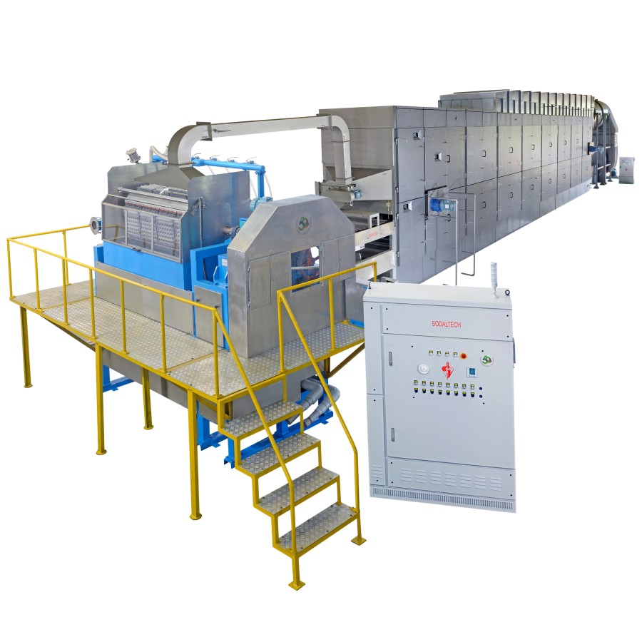 FULLY AUTOMATIC PAPER PULP MOULDING MACHINE