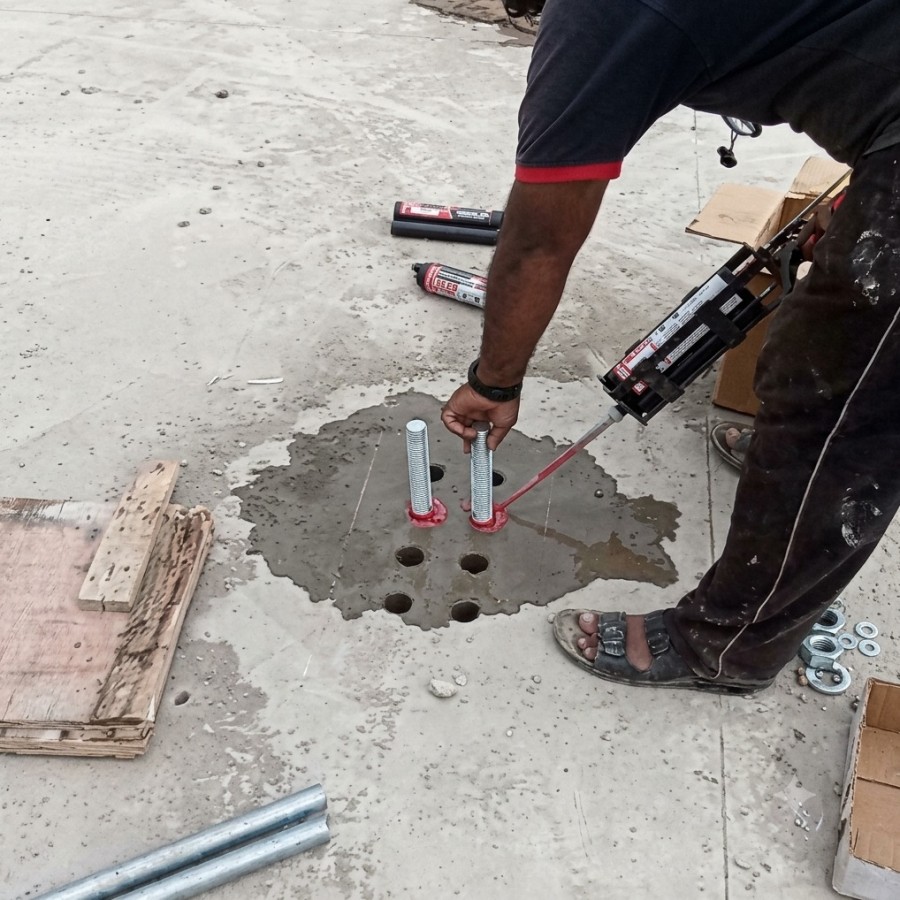 ICFS-Stud Fixing Work-Dia-16x190