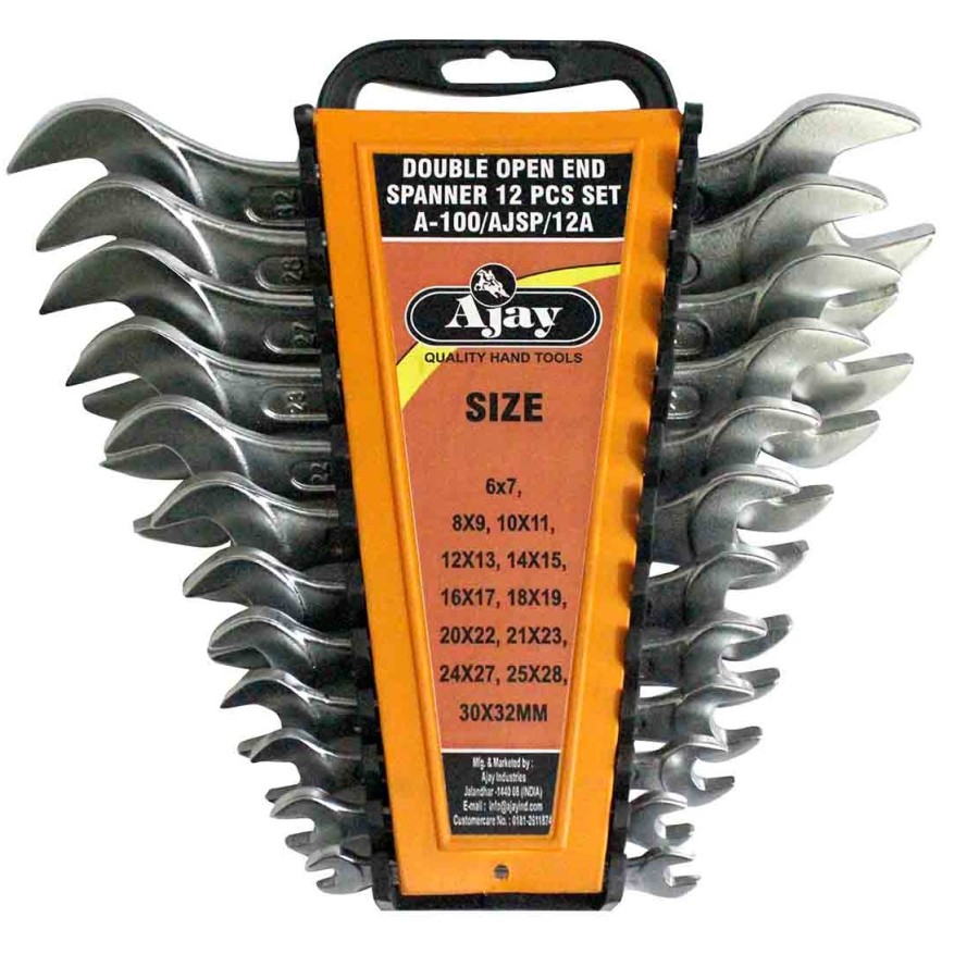 DOUBLE ENDED OPEN JAW SPANNER (GENERAL PURPOSE)