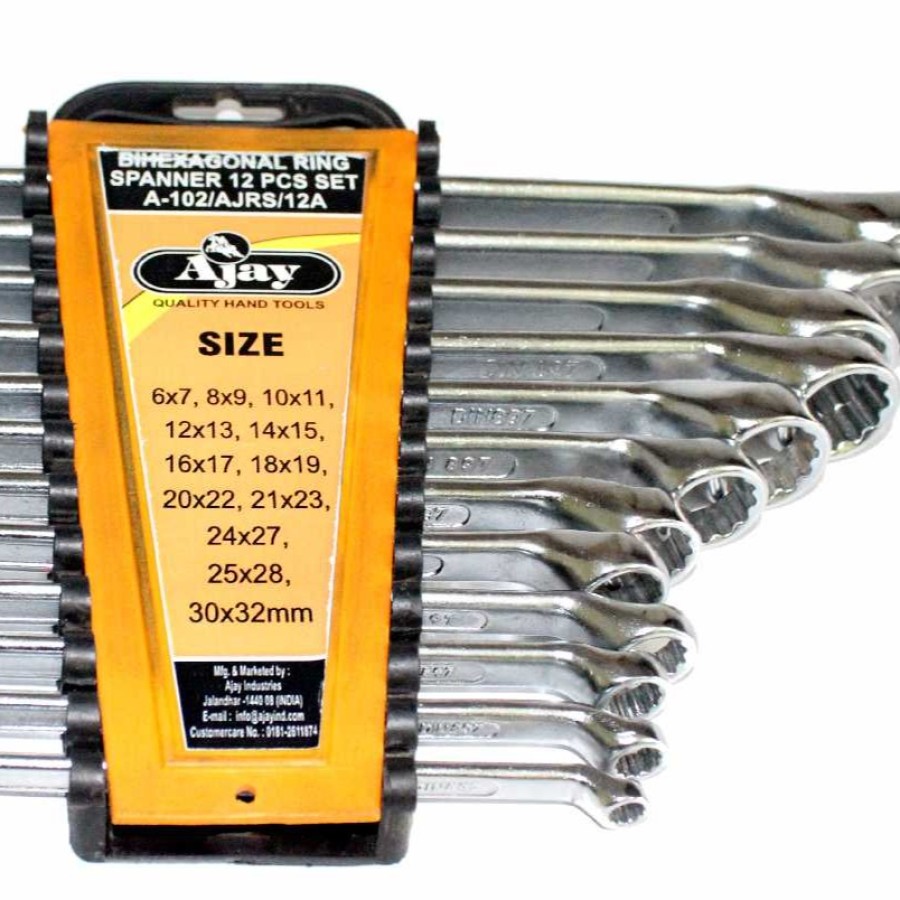 DOUBLE ENDED RING SPANNER