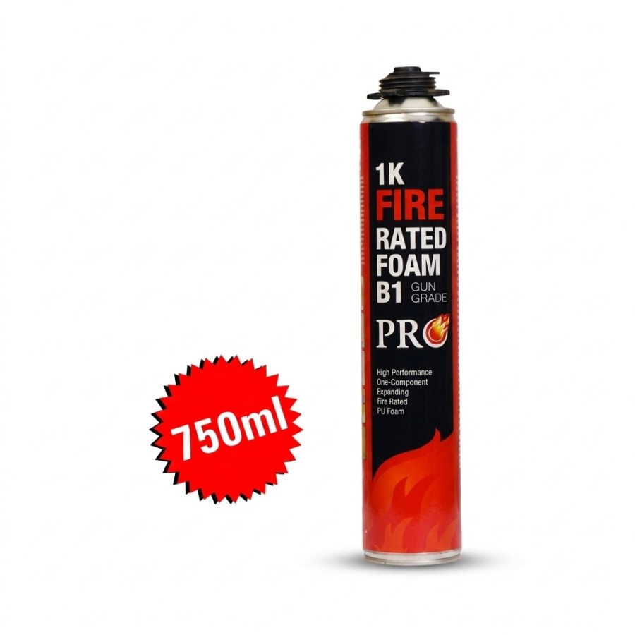 1K Fire Rated Foam B1 Gun Grade PRO